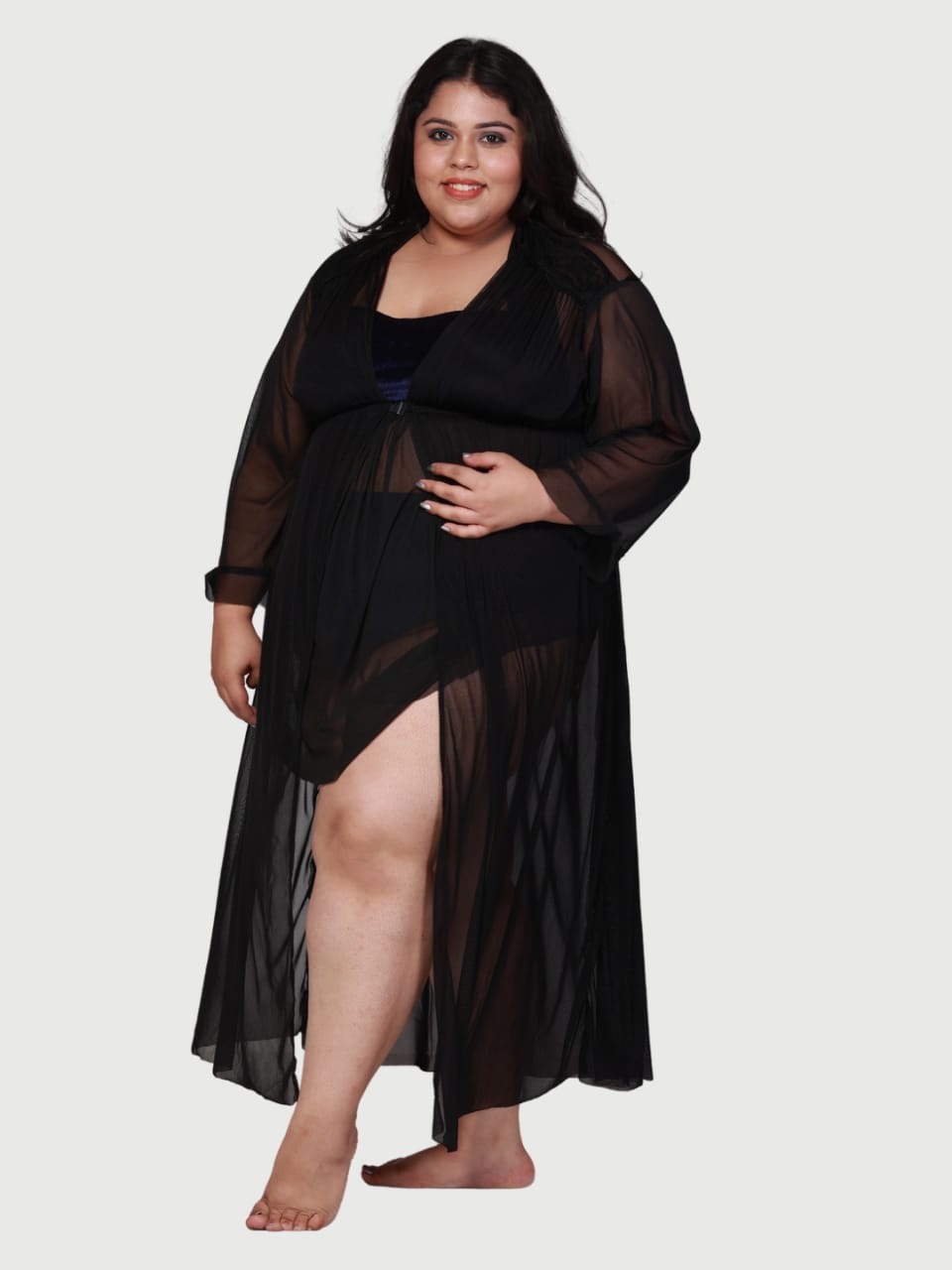 Women's Super Plus Size Chiffon Babydoll with G-string #5155x (4x-9x) –  shirleymccoycouture