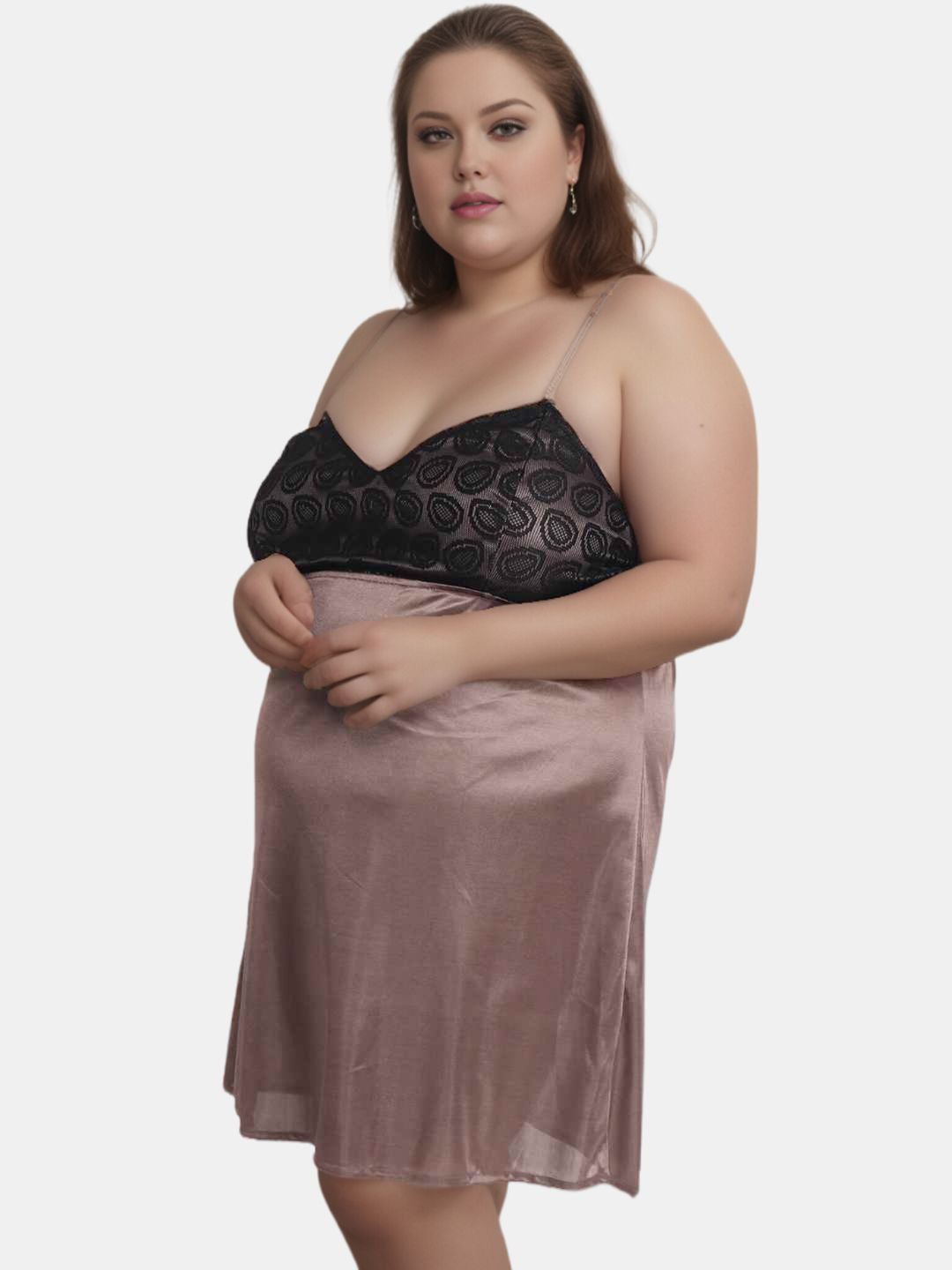 plus size sexy babydoll dress for honeymmoon and first night jot nighty