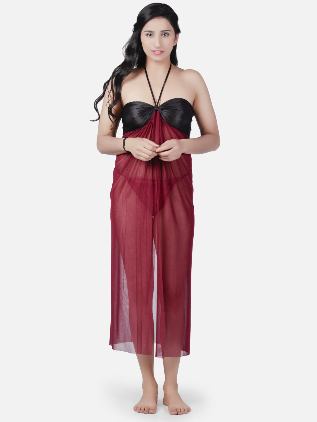 Women Lingerie Satin Lace Nightgown Slip Dress Sexy Pajamas | Fruugo NO