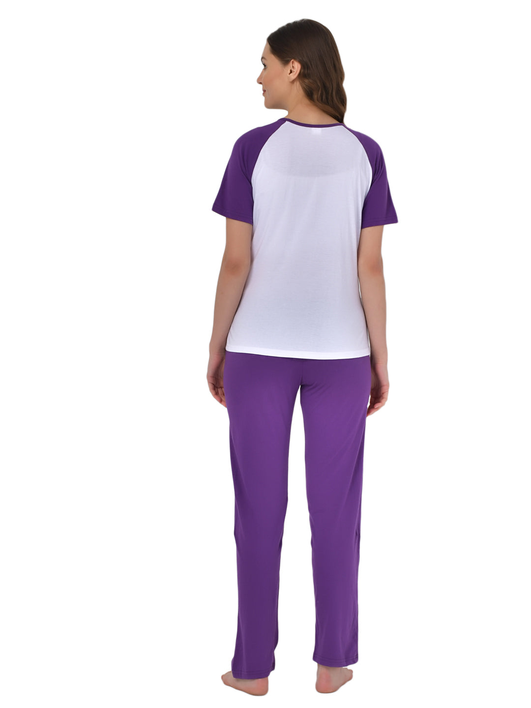 Purple discount pyjama set