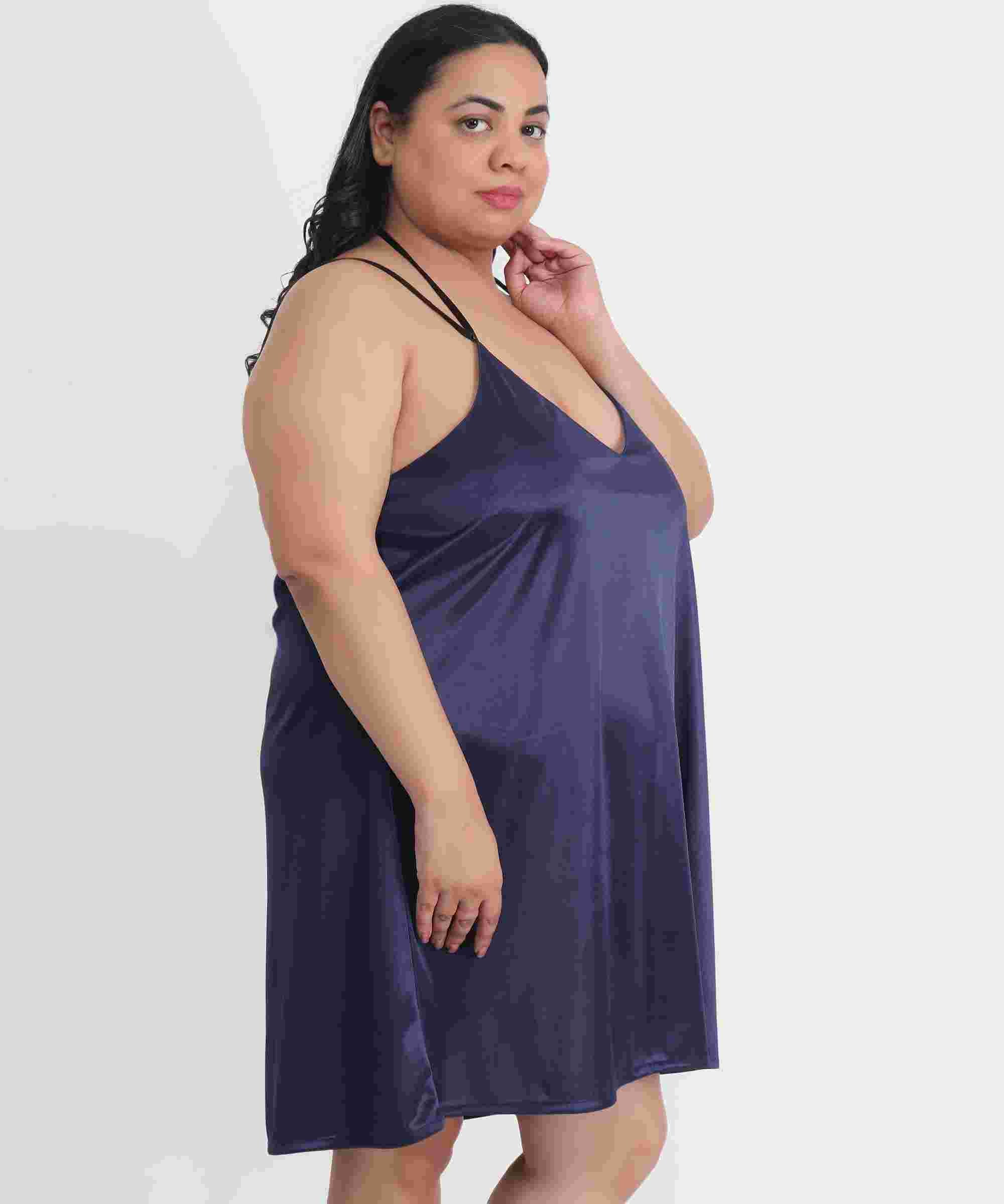 Plus size hotsell satin nighties